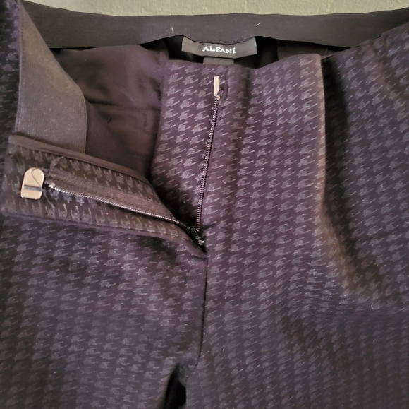 Alfani Pants - Black Straight Leg Trousers